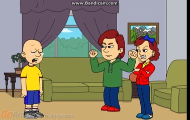 Caillou makes a game / grounded