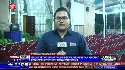 Prosesi Ibadat Jumat Agung Selesai