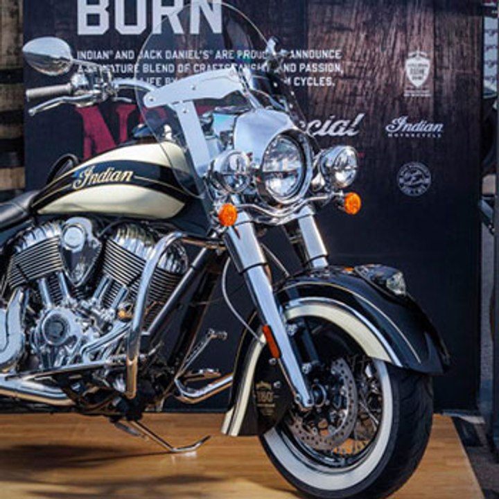 150th Anniversary Jack Daniel Edition - Indian Chief Vintage Indian Motorcycle