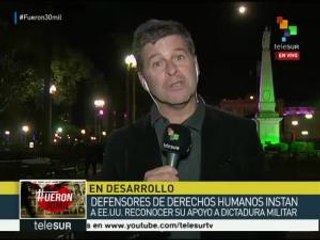Argentinos instan a EE.UU. a reconocer su apoyo a la dictadura militar