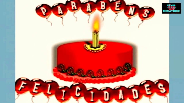 MENSAGEM DE FELIZ ANIVERSÁRIO COM O REI ROBERTO CARLOS CANTANDO PARABÉNS PRA VOCÊ - HD