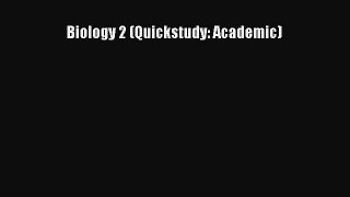 Read Biology 2 (Quickstudy: Academic) Ebook Free