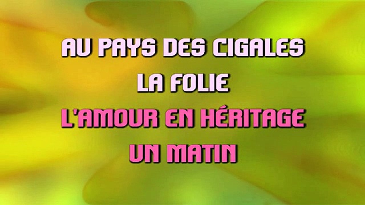 nana mouskouri - l'amour en héritage - karaoké
