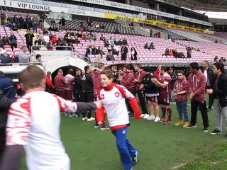 Entrée des joueurs U16