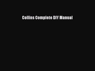 Download Collins Complete DIY Manual Ebook