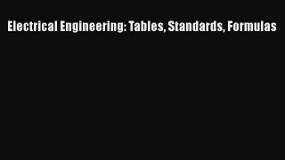 [PDF] Electrical Engineering: Tables Standards Formulas# [PDF] Full Ebook