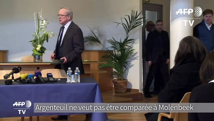 Le maire d'Argenteuil s'"agace" de la comparaison avec Molenbeek