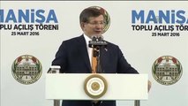 Başbakan Ahmet Davutoğlu - Toplu Açılış Töreni