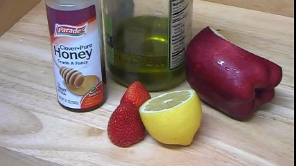 Anti Aging Tips & How to Make Natural Lemon Honey Strawberry Homemade Face Mask for Mature Skin