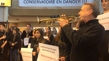 Grogne au Conservatoire