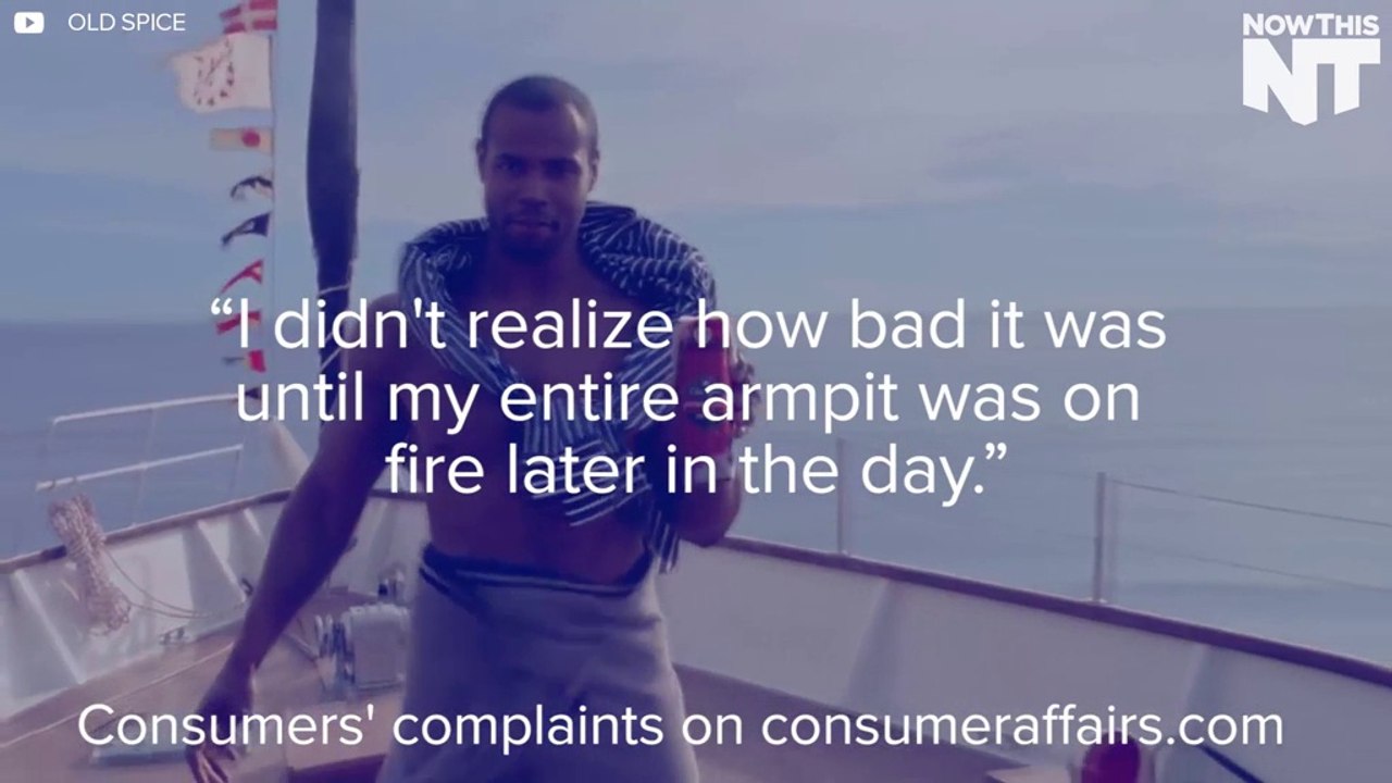 Class Action Lawsuit Filed Against Old Spice Deodorant From Customers With Rashes