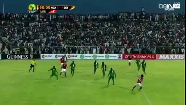 Mohamed Salah محمد صلاح Goal Nigeria vs Egypt 1-1
