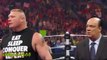 WWE RAW Sting Confronts Brock Lesnar