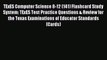 Read TExES Computer Science 8-12 (141) Flashcard Study System: TExES Test Practice Questions