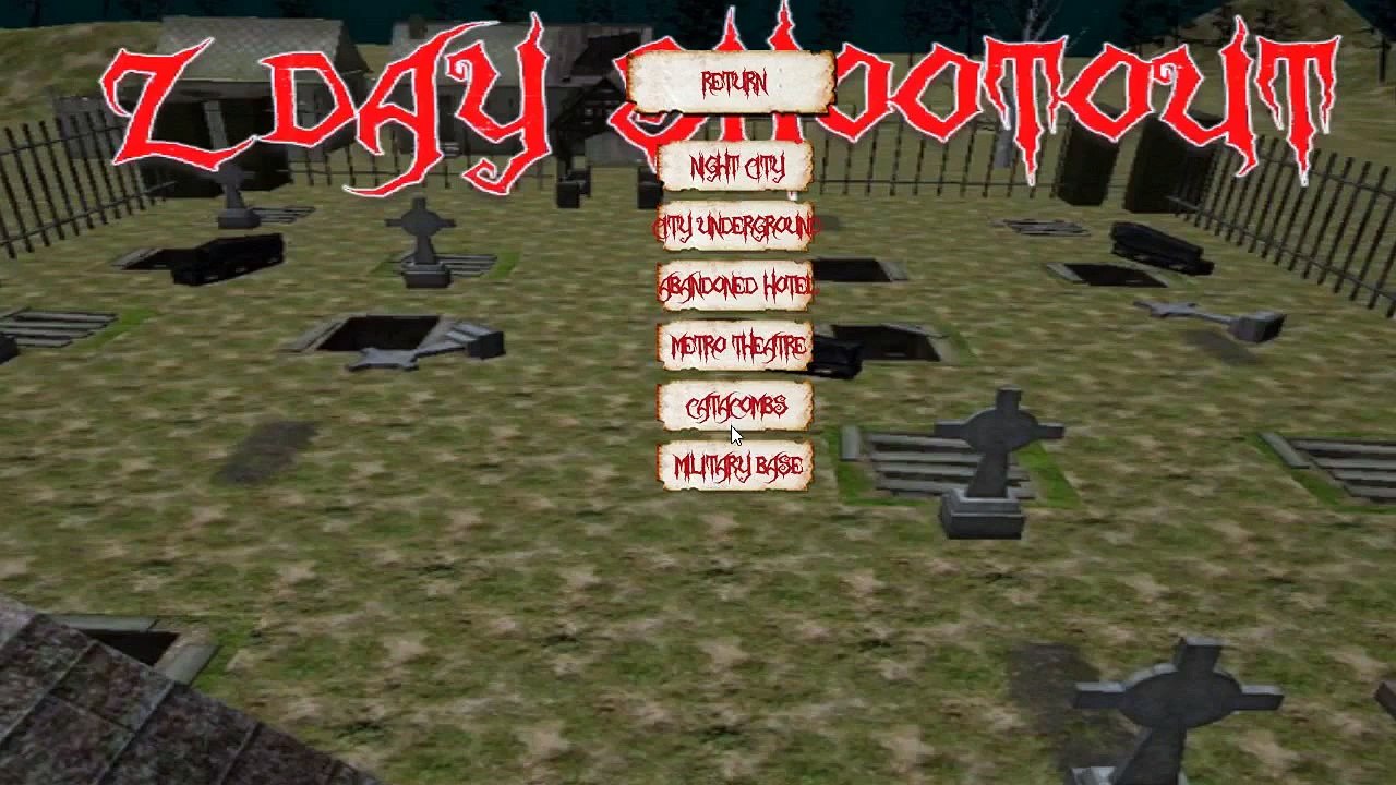 Z Day Shootout - Kill EVERYTHING that MOVES!