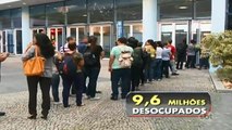 Pesquisa aponta que 9,6 milhões de brasileiros estão sem emprego