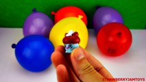 Balloon Surprise Eggs! Minions Shopkins Thomas and Friends Hello Kitty by StrawberryJamToys