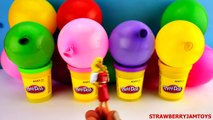 Balloon Surprise Eggs! Shopkins Barbie Thomas and Friends Cars 2 Spongebob by StrawberryJamToys