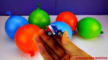 Balloon Surprise Eggs! Shopkins Cars 2 LPS Bugs Bunny Hello Kitty & More by StrawberryJamToys