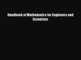 Download Handbook of Mathematics for Engineers and Scientists PDF Free