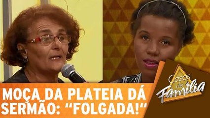 Mulher da plateia dá sermão em convidada: `Muito folgada`