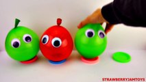 Balloon Surprise Eggs! Shopkins Hello Kitty Monsters University Cars 2 by StrawberryJamToys