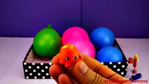 Balloon Surprise Eggs! Shopkins Iron Man Sofia The First Barbie Cars 2 by StrawberryJamToys