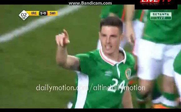 Ciaran Clark Fantastic Goal HD - Ireland 1-0 Switzerland - Friendly Match - 25.03.2016