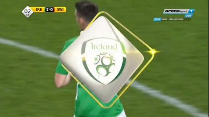 1-0 Ciaran Clark Goal International  Friendly - 25.03.2016, Ireland 1-0 Switzerland