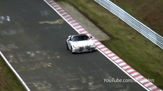 2017 Mercedes-AMG GT-R Testing HARD on the Nurburgring