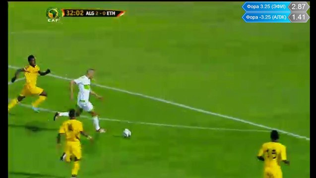 Islam Slimani Goal - Algeria 2-0 Ethiopia - 25.03.2016