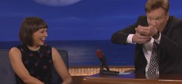Rashida Jones Can't Get Enough Of Shit On Angie Tribeca - CONAN on TBS