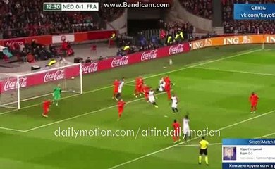 Olivier Giroud Fantastic Goal - Holland 0-2 France - 25.03.2016