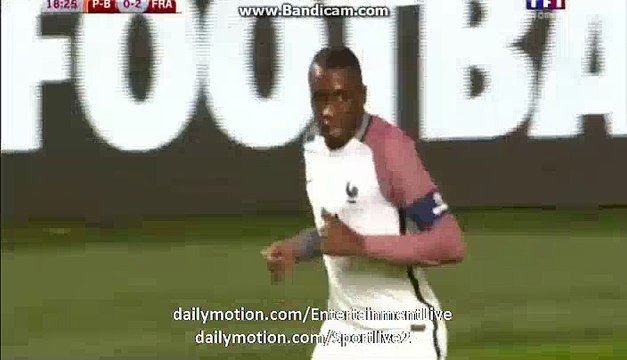 Paul Pogba Fantastic Header Chance - Netherlands vs France