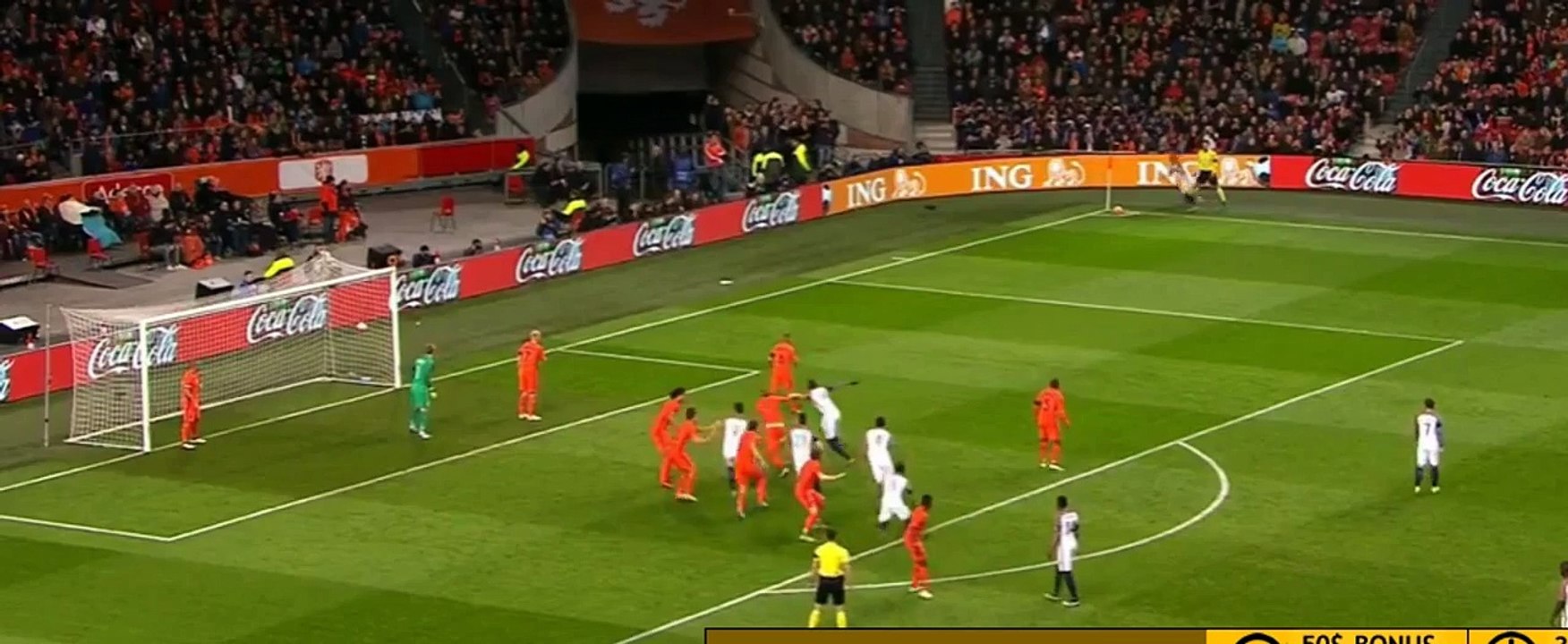 Netherlands vs France 0-2 Oliver Giroud Goal   Friendly Match 25-03-2016 HD