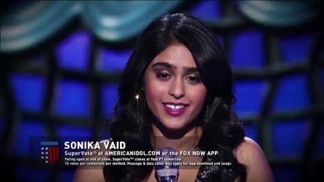 Sonika Vaid Bids Farewell to Idol - AMERICAN IDOL
