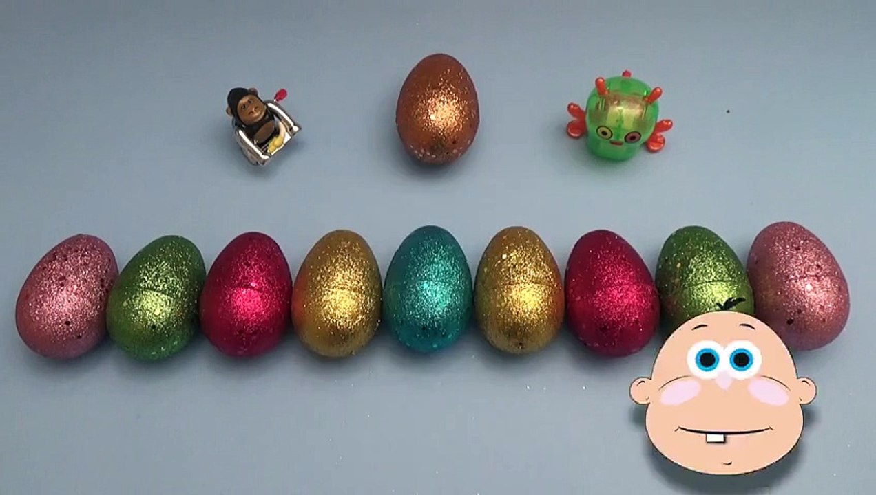 Big Hero 6 Surprise Egg Learn-A-Word! Spelling Creepy Crawlers! Lesson 7