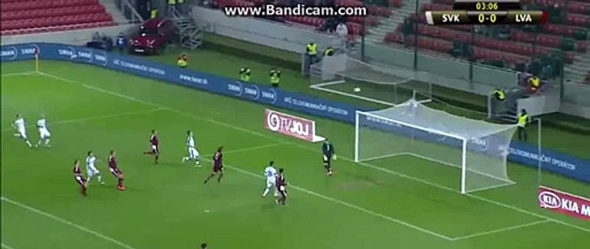 Slovakia 0-0 Latvia - 1st Half Highlights - 25.03.2016