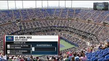 US Open 2012 4th Round - Juan Martin Del Potro vs Andy Roddick