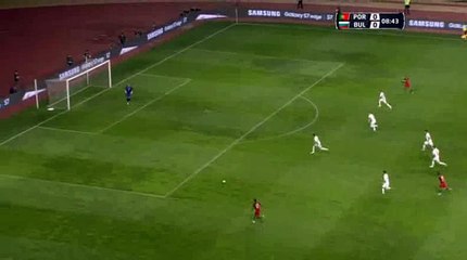 Cristiano Ronaldo Big Chance - Portugal vs Bulgaria