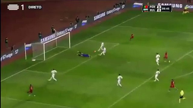 Cristiano Ronaldo Incredible Miss - Portugal 0-0 Bulgaria - 25.03.2016