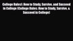 [PDF] College Rules!: How to Study Survive and Succeed in College (College Rules: How to Study