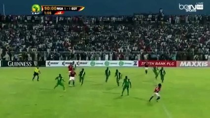 Mohamed Salah Goal - Nigeria 1-1 Egypt - 25_03_16