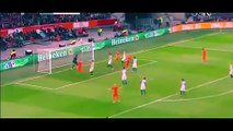 Netherlands vs France 2-3 Luuk de Jong Goal (Friendly Match 2016)