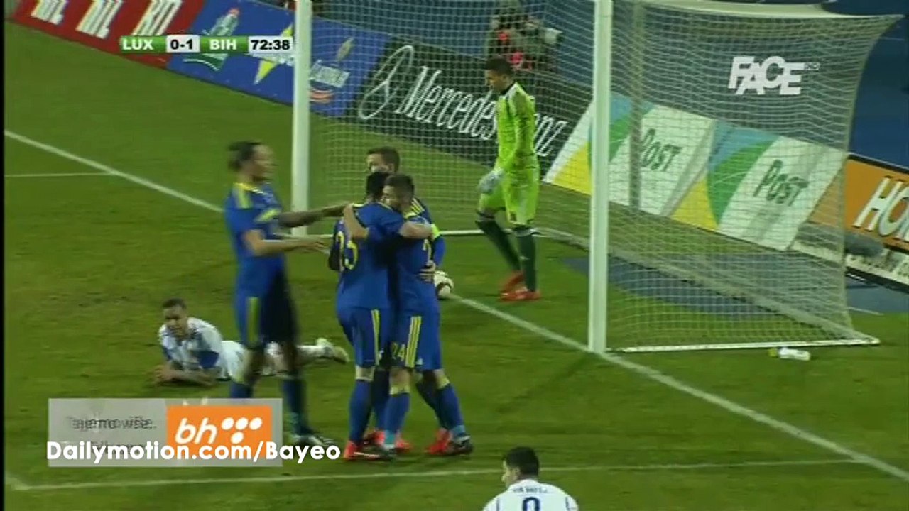 All Goals & Highlights HD - Luxembourg 0-3 Bosnia & Herzegovina - 25-03-2016
