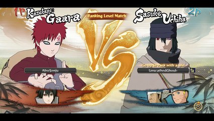 SHUKAKU IS TOO SLOW! Gaara's Shukaku GAMEPLAY! ONLINE Ranked Match! Naruto Ultimate Ninja Storm 4