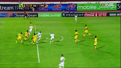 But de Brahimi! Algérie 4-0 Ethiopie