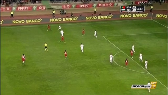 Rafa Silva Super Chance - Portugal 0-1 Bulgaria 25.03.2016