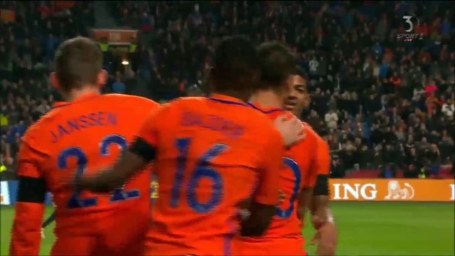 2-2 Ibrahim Afellay Goal International Friendly - 25.03.2016, Holland 2-2 France