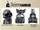 Skull Candle Holders